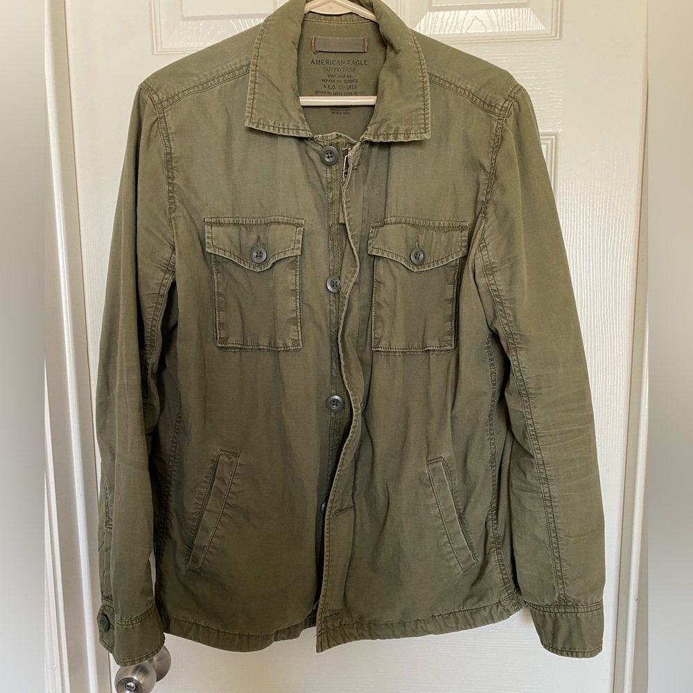 American Eagle Army Cargo Jacket Men’s Size M